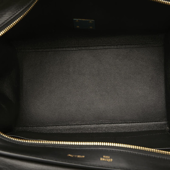 Celine Trapeze Python Shoulder Bag 2Way Black - Picture 8 of 12